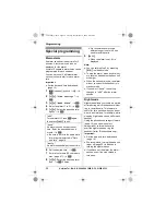 Предварительный просмотр 24 страницы Panasonic KX-TG8421E Operating Instructions Manual