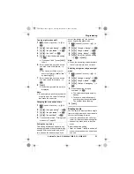 Предварительный просмотр 25 страницы Panasonic KX-TG8421E Operating Instructions Manual