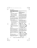 Предварительный просмотр 30 страницы Panasonic KX-TG8421E Operating Instructions Manual