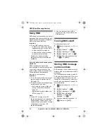 Предварительный просмотр 32 страницы Panasonic KX-TG8421E Operating Instructions Manual