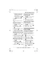 Предварительный просмотр 35 страницы Panasonic KX-TG8421E Operating Instructions Manual