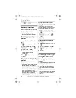 Предварительный просмотр 38 страницы Panasonic KX-TG8421E Operating Instructions Manual