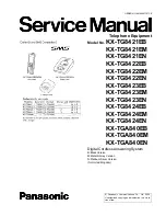 Предварительный просмотр 1 страницы Panasonic KX-TG8421EB Service Manual