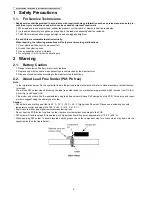 Предварительный просмотр 4 страницы Panasonic KX-TG8421EB Service Manual