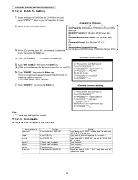 Предварительный просмотр 62 страницы Panasonic KX-TG8421EB Service Manual