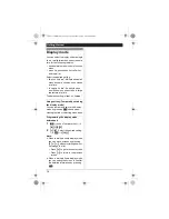 Preview for 14 page of Panasonic KX-TG8511BX Operating Instructions Manual