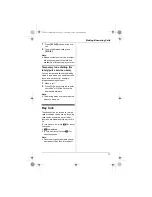 Предварительный просмотр 17 страницы Panasonic KX-TG8511BX Operating Instructions Manual