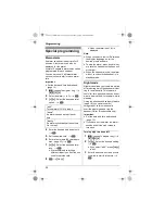 Предварительный просмотр 26 страницы Panasonic KX-TG8511BX Operating Instructions Manual