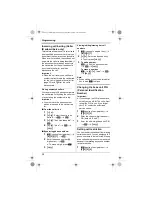 Preview for 28 page of Panasonic KX-TG8511BX Operating Instructions Manual