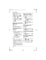 Preview for 32 page of Panasonic KX-TG8511BX Operating Instructions Manual