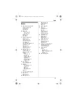 Preview for 47 page of Panasonic KX-TG8511BX Operating Instructions Manual