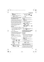 Preview for 29 page of Panasonic KX-TG8522AL Operating Instructions Manual