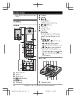 Предварительный просмотр 12 страницы Panasonic KX-TG8561 Series Operating Instructions Manual