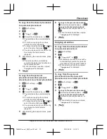 Предварительный просмотр 23 страницы Panasonic KX-TG8561 Series Operating Instructions Manual