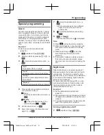 Предварительный просмотр 31 страницы Panasonic KX-TG8561 Series Operating Instructions Manual