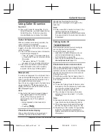 Предварительный просмотр 39 страницы Panasonic KX-TG8561 Series Operating Instructions Manual