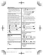 Предварительный просмотр 40 страницы Panasonic KX-TG8561 Series Operating Instructions Manual