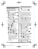 Предварительный просмотр 43 страницы Panasonic KX-TG8561 Series Operating Instructions Manual