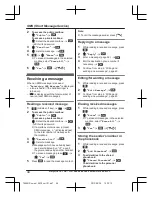 Предварительный просмотр 44 страницы Panasonic KX-TG8561 Series Operating Instructions Manual