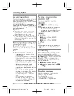 Предварительный просмотр 46 страницы Panasonic KX-TG8561 Series Operating Instructions Manual