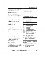 Предварительный просмотр 49 страницы Panasonic KX-TG8561 Series Operating Instructions Manual