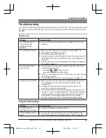 Предварительный просмотр 57 страницы Panasonic KX-TG8561 Series Operating Instructions Manual