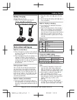 Preview for 11 page of Panasonic KX-TG8561E Operating Instructions Manual