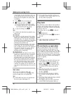 Предварительный просмотр 18 страницы Panasonic KX-TG8562AZ Operating Instructions Manual