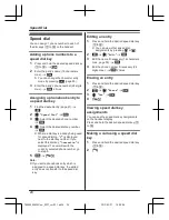 Предварительный просмотр 24 страницы Panasonic KX-TG8562AZ Operating Instructions Manual