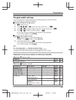 Предварительный просмотр 25 страницы Panasonic KX-TG8562AZ Operating Instructions Manual