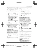 Предварительный просмотр 31 страницы Panasonic KX-TG8562AZ Operating Instructions Manual