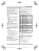 Предварительный просмотр 45 страницы Panasonic KX-TG8562AZ Operating Instructions Manual