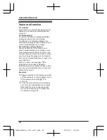 Предварительный просмотр 48 страницы Panasonic KX-TG8562AZ Operating Instructions Manual