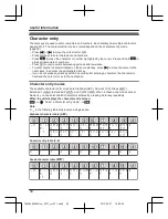 Предварительный просмотр 50 страницы Panasonic KX-TG8562AZ Operating Instructions Manual