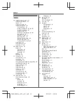 Предварительный просмотр 58 страницы Panasonic KX-TG8562AZ Operating Instructions Manual