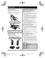 Предварительный просмотр 10 страницы Panasonic KX-TG8563AZ Operating Instructions Manual