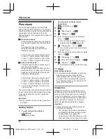 Предварительный просмотр 20 страницы Panasonic KX-TG8563AZ Operating Instructions Manual