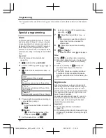 Предварительный просмотр 30 страницы Panasonic KX-TG8563AZ Operating Instructions Manual