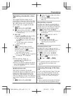 Предварительный просмотр 37 страницы Panasonic KX-TG8563AZ Operating Instructions Manual