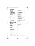 Preview for 2 page of Panasonic KX-TG8611FX Operating Instructions Manual