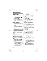 Preview for 16 page of Panasonic KX-TG8611FX Operating Instructions Manual