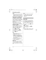 Preview for 18 page of Panasonic KX-TG8611FX Operating Instructions Manual