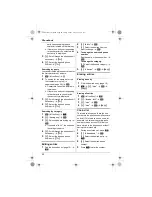 Preview for 20 page of Panasonic KX-TG8611FX Operating Instructions Manual