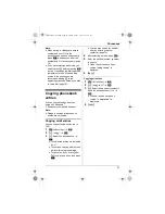 Preview for 21 page of Panasonic KX-TG8611FX Operating Instructions Manual