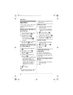 Preview for 22 page of Panasonic KX-TG8611FX Operating Instructions Manual