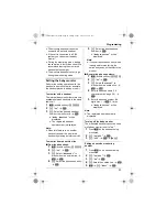 Preview for 33 page of Panasonic KX-TG8611FX Operating Instructions Manual