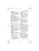 Preview for 35 page of Panasonic KX-TG8611FX Operating Instructions Manual