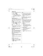 Preview for 36 page of Panasonic KX-TG8611FX Operating Instructions Manual