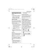 Preview for 37 page of Panasonic KX-TG8611FX Operating Instructions Manual