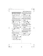 Preview for 41 page of Panasonic KX-TG8611FX Operating Instructions Manual